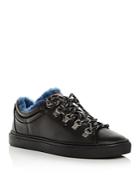 Bally Women's Heidi Leather & Shearling Lace-up Sneakers