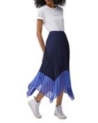 French Connection Ali Pleated Midi Skirt
