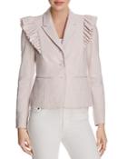 Rebecca Taylor Ruffle-trimmed Jacket