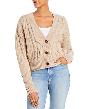 Frame Cable Button Down Cardigan