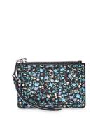 Marc Jacobs The Softshot Ditsy Floral Top Zip Multi Wallet