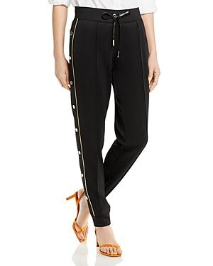 Karl Lagerfeld Paris Embellished Jogger Pants