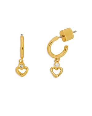 Kate Spade New York Shining Spade Huggie Hoop Earrings