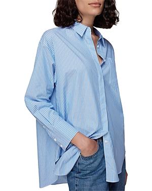 Whistles Striped Oversized Shirt