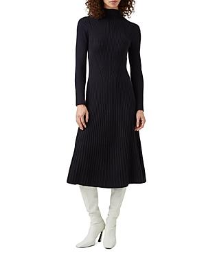 French Connection Mari Rib Midi Dress
