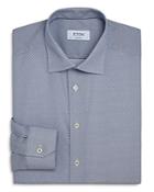 Eton Cotton Micro Print Regular-fit Dress Shirt