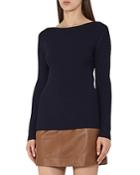 Reiss Nicky Boat Neck Ribbed Sweater