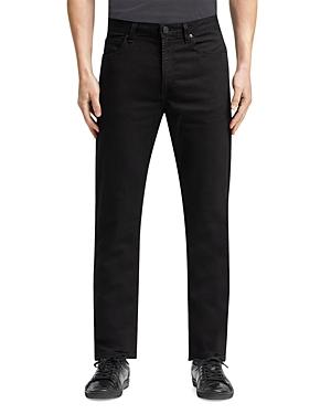 Monfrere Brando Slim Straight Jeans In Noir