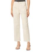 Hudson Remi High Rise Straight Ankle Jeans In Ecru