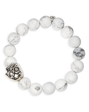 Lord & Lord Designs Pave Skull Gemstone Beaded Stretch Bracelet - 100% Exclusive