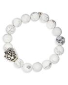 Lord & Lord Designs Pave Skull Gemstone Beaded Stretch Bracelet - 100% Exclusive