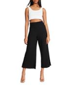 Bb Dakota By Steve Madden Talkin Smock Cropped Pants