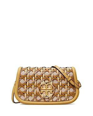 Tory Burch Miller Basket Weave Clutch