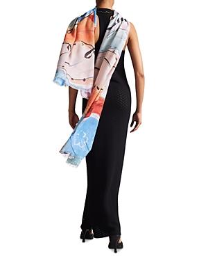 Ted Baker Tamira Summer Bloom Woven Scarf