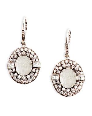 Amrapali Jewels Diamond Slice Drop Earrings In 18k Rose Gold, 1.89 Ct. T.w.