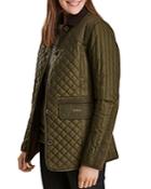 Barbour Dunnock Quilted Waxed Jacket