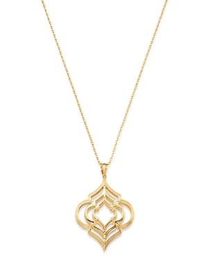 Bloomingdale's Geometric Pendant Necklace In 14k Yellow Gold, 18 - 100% Exclusive