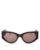 Salvatore Ferragamo Women's Runway Cat Eye Sunglasses, 54mm