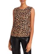 Velvet By Graham & Spencer Yves Printed Sequin Sleeveless Top