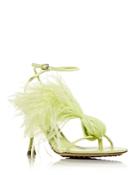 Bottega Veneta Women's Feather Dot High Heel Sandals