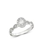Bloomingdale's Oval Diamond Engagement Ring In 14k White Gold, 0.50 Ct. T.w. - 100% Exclusive