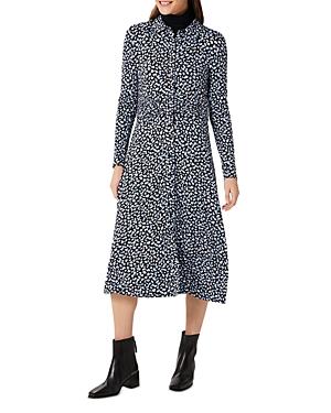 Hobbs London Nadina Printed Midi Dress