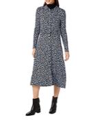 Hobbs London Nadina Printed Midi Dress