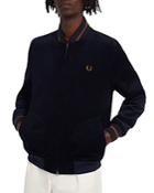Fred Perry Cotton Corduroy Tennis Bomber Jacket