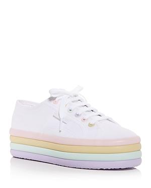 Superga Women's Candy Platform Low Top Sneakers