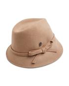 Raffaello Bettini Asymmetric Wool Felt Alpine Hat