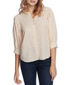 1.state Scatter Dot Blouse