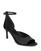 Via Spiga Women's Jennie Patent Leather Mid-heel Sandals