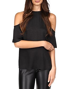 Michael Michael Kors Printed Cold Shoulder Top