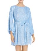 Jay Godfrey Maggie Sequined Belted Dress