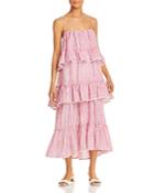 Cinq A Sept Avva Strapless Tiered Dress