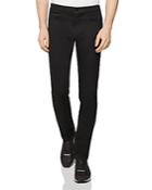 Reiss Jet Straight Fit Jeans In Stay Black