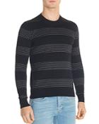 Sandro Milano Striped Crewneck Sweater