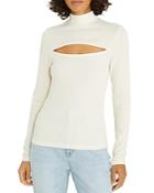 Sanctuary Cut It Out Ribbed Sweater