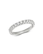 Bloomingdale's Diamond Classic 12-stone Band In 14k White Gold, 0.75 Ct. T.w. - 100% Exclusive