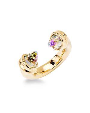 Uno De 50 Swarovski Crystal Clear Ring
