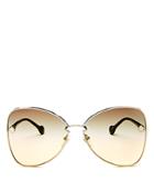 Salvatore Ferragamo Women's Fiore Oversized Butterfly Sunglasses, 64mm