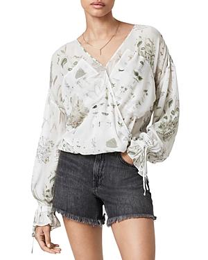 Allsaints Penny Rebirth Printed Top