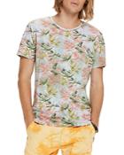 Scotch & Soda Floral Graphic Tee