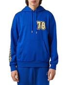 Diesel S-girk-hood-k12 Cotton Blend Printed Hoodie