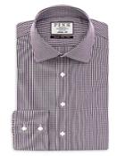 Thomas Pink Holmes Check Athletic Fit Button Cuff Shirt