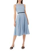 Hobbs London Della Polka Dot Midi Dress