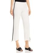 Lysse Emilia Cropped Wide-leg Jeans In Off White