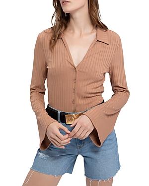 Sanctuary Skimmer Ribbed Shirt