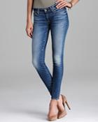 7 For All Mankind Jeans - The Skinny In Rue De Lille With Squiggle Pocket