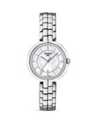 Tissot Flamingo Women's Quartz Watch With Mother Of Pearl Dial, 26mm